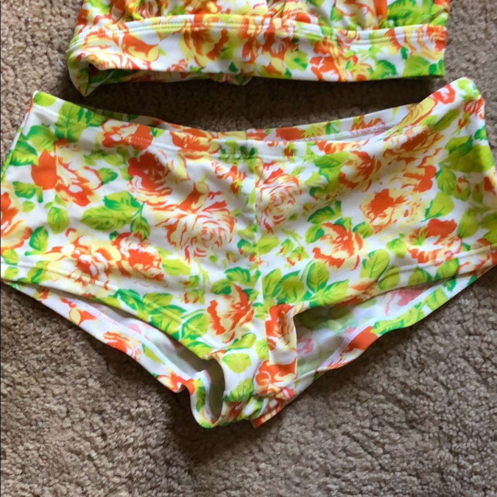 Girls 2pc Swimsuit by APPOLLO Size 7/8 - Picture 3 of 4